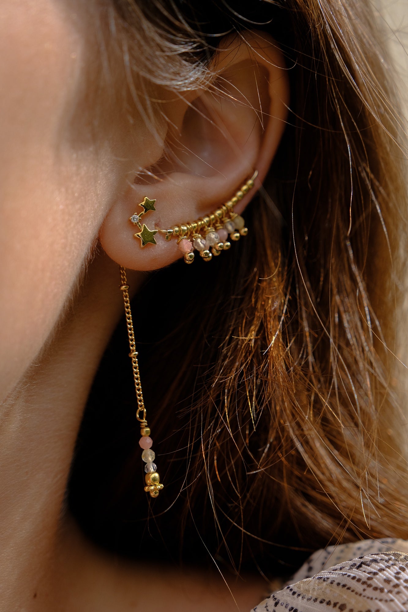 “Stella” single earring