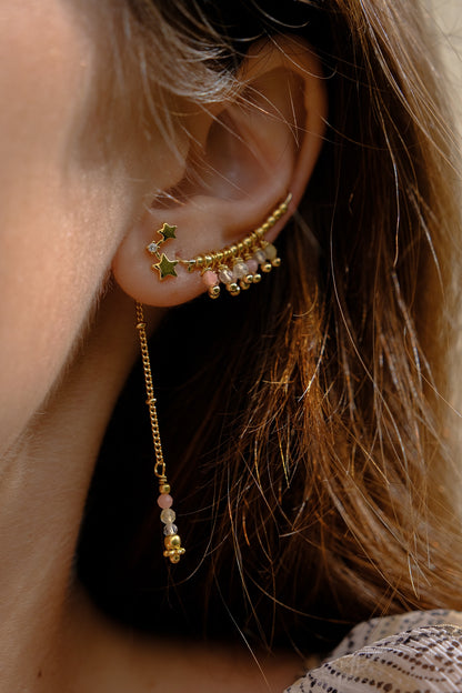 Monoboucle d'oreilles "Stella"