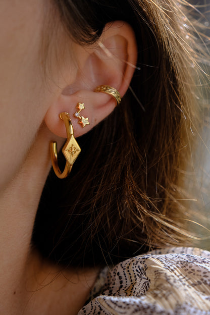 “Nora” stud earrings