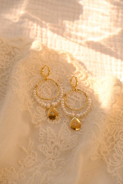 Boucles d'oreilles "Uranie"