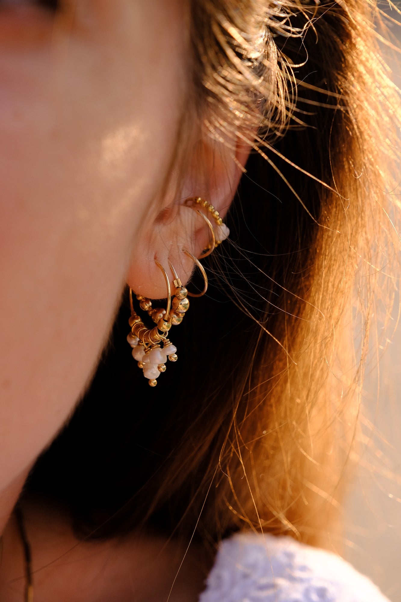 Boucles d'oreilles "Poehina"