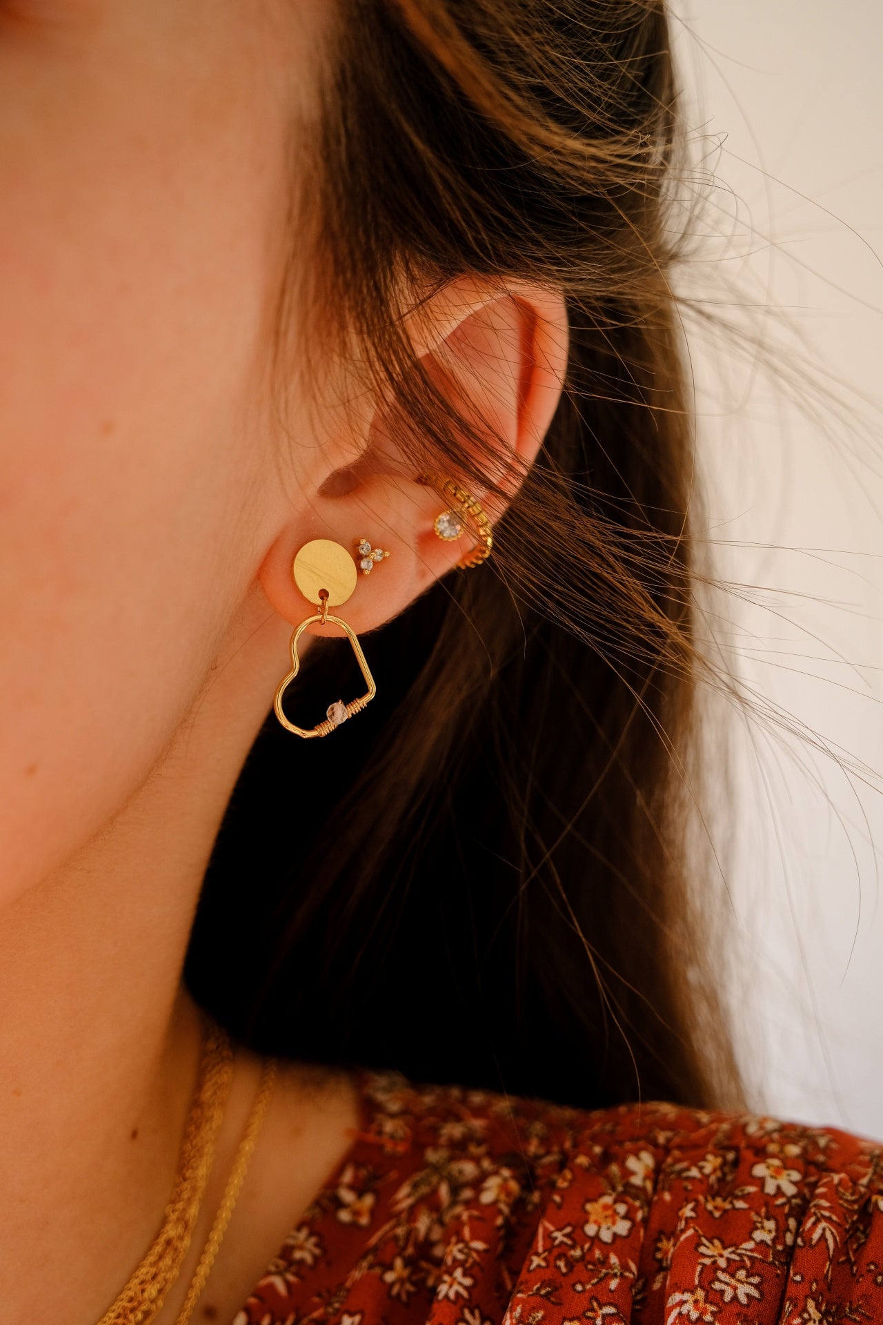 Boucles d'oreilles "You are enough" (au choix)